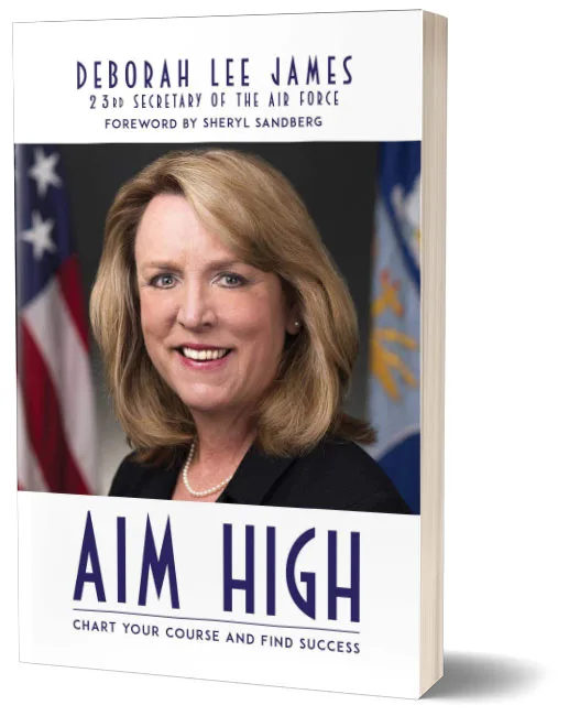 Aim High by Deborah Lee James, book cover